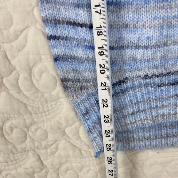 Mexx Turtle Neck Sweater Blue Size Medium - Picture 6 of 8